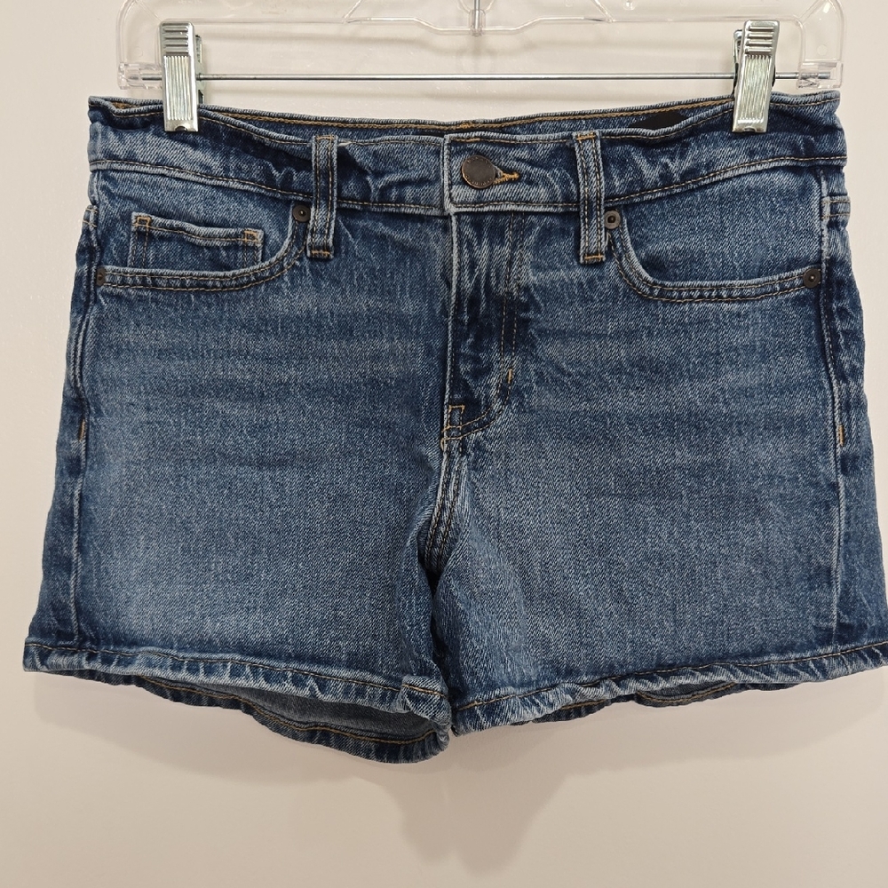 Banana Republic Classic Blue Mid Rise Jean Shorts